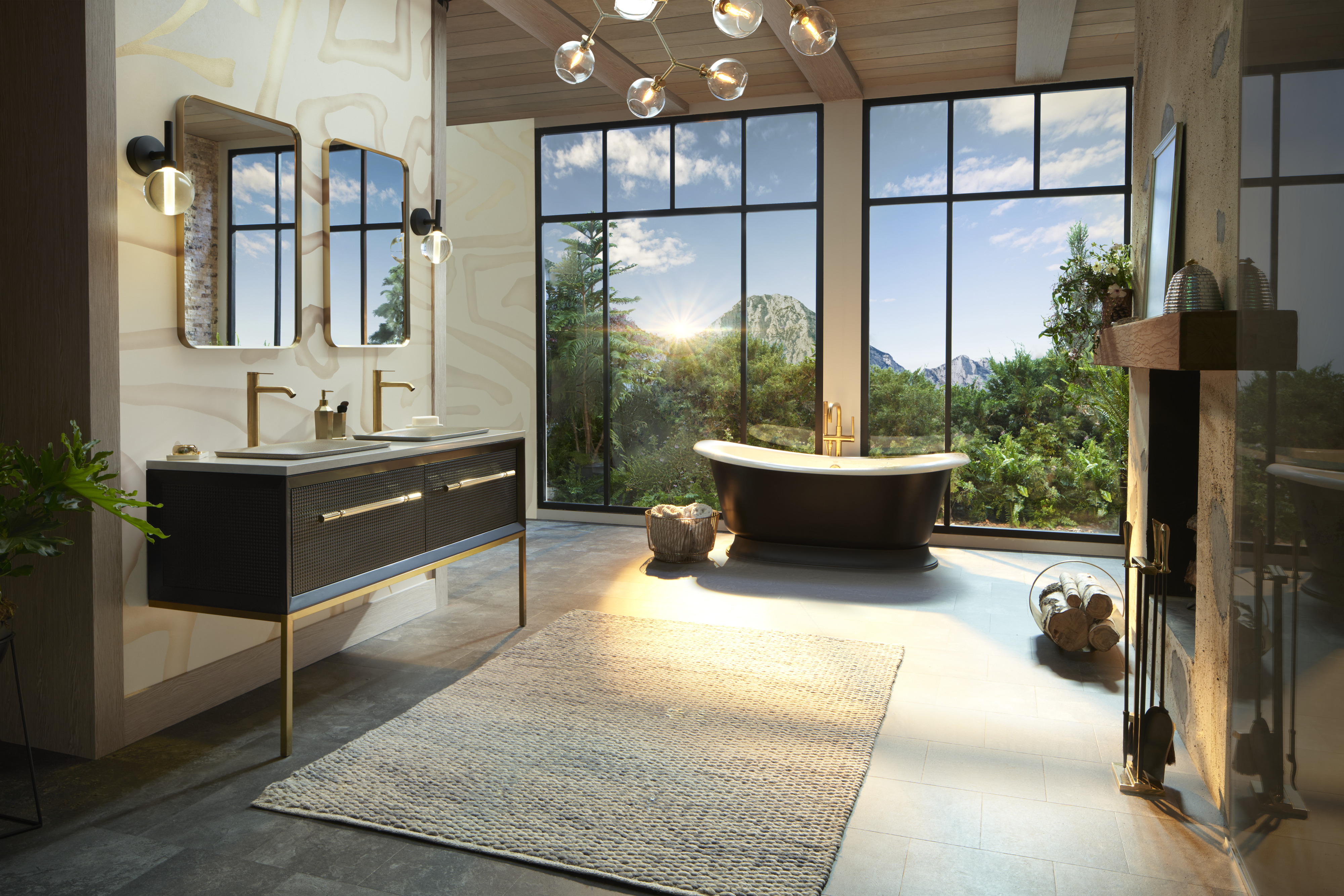 Dark & Dazzling | Shop the Bathroom | KOHLER